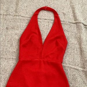 Lush Criss-Cross Backless Dress